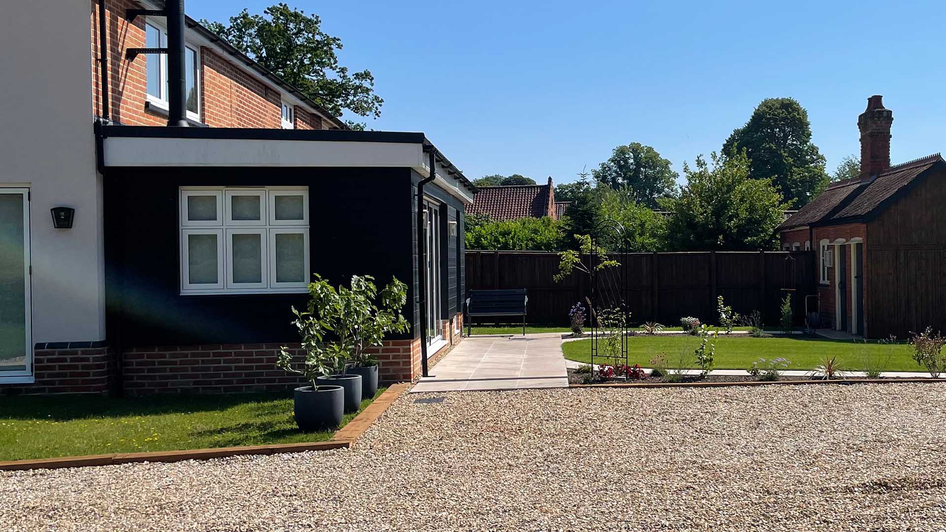 Side & Rear Extension Near Wymondham 12 Near Wymondham Rear Extension Side and Garden